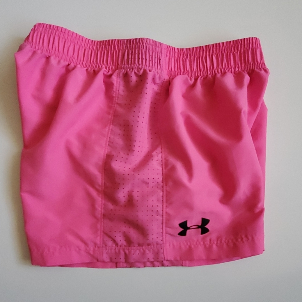 Under Armour Girls L Shorts - Picture 3 of 4